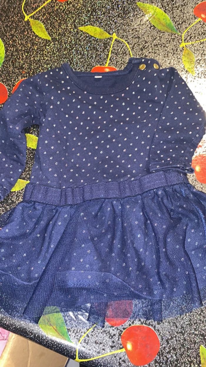 Robe bleu