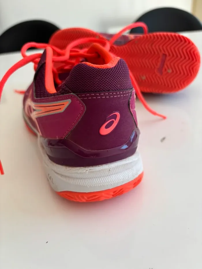 Asics Gel-Resolution 6 - berry/flash coral/plum Asics - photo numéro 9
