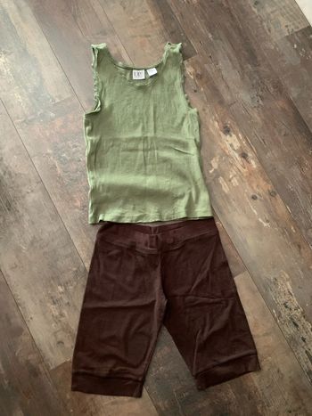 Ensemble estival débardeur/legging court