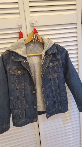 Veste jean et sweat 2 en 1 - 10 ans