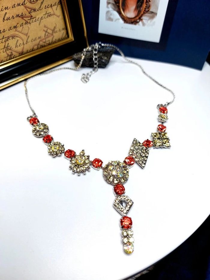 Magnifique collier inspiration vintage art déco - photo numéro 6