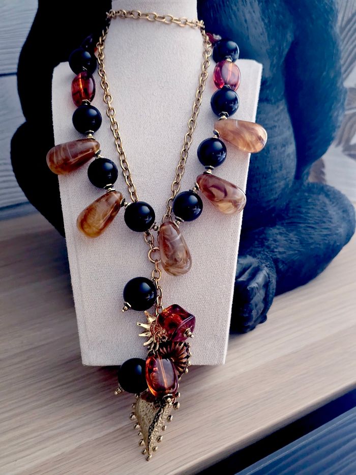 Collier double bohème - photo numéro 1