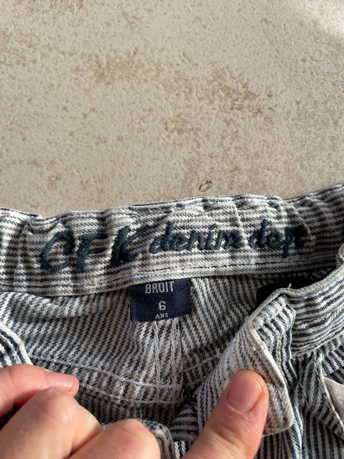 Pantalon / jean CFK denim dept 6ans - photo numéro 2