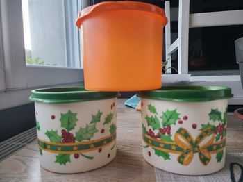 Lot 3 boîtes tupperware 