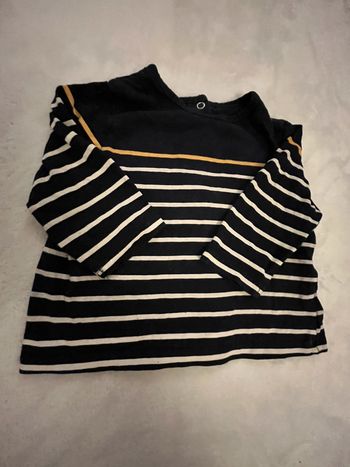 Tee-shirt manches longues 6 mois Kiabi