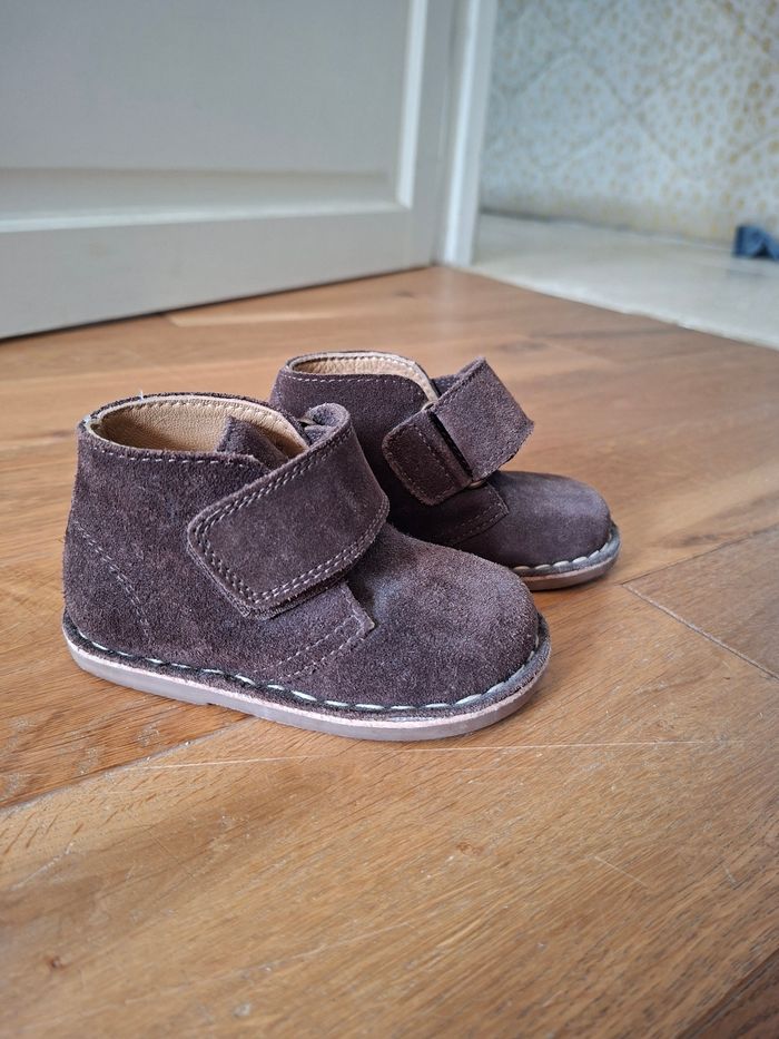 Boots marron bout'chou