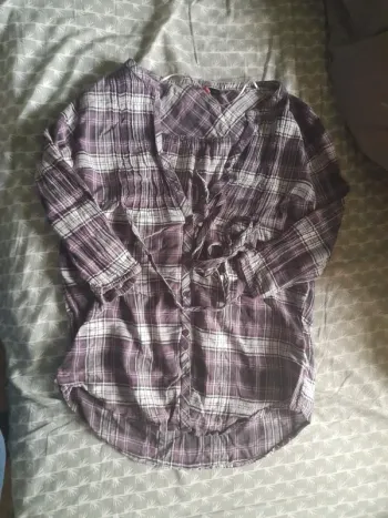 Chemise manche 3/4