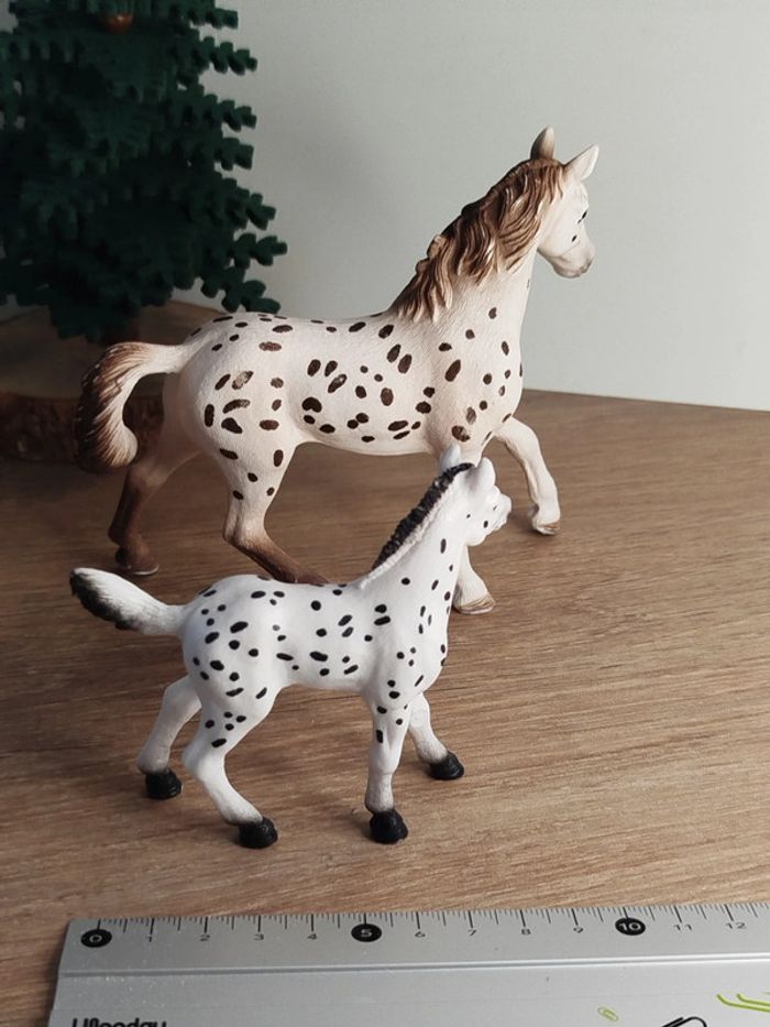 Schleich Cheval poulain tachetés Figurine équidé - photo numéro 5
