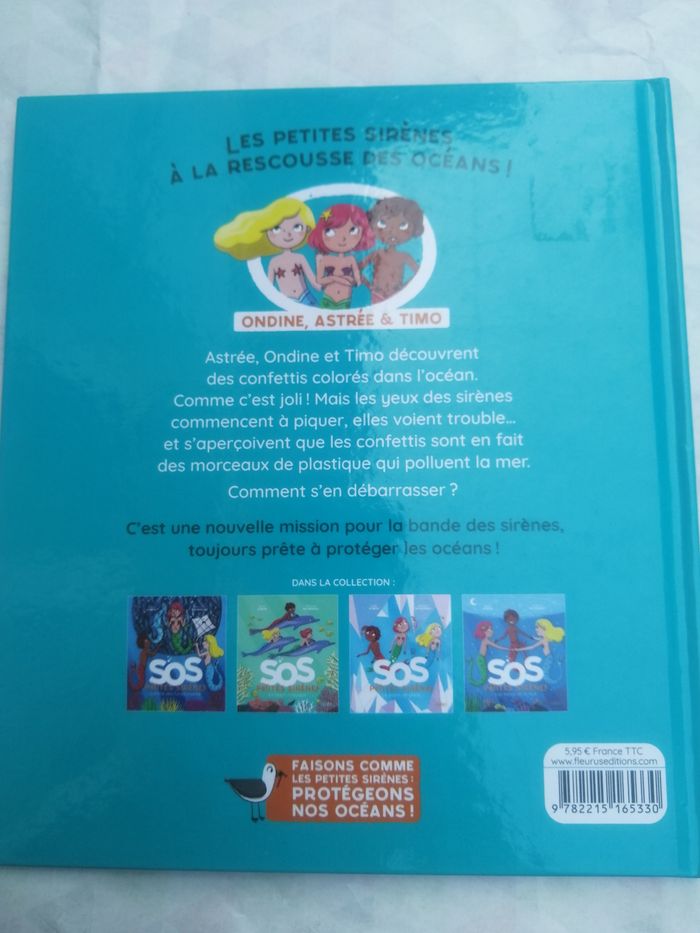Livre sos petite sirene - photo numéro 2
