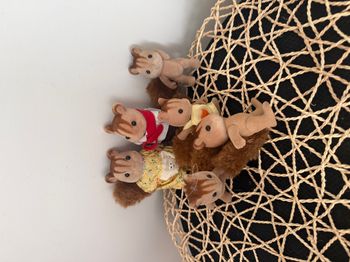 Famille ecureuil roux - sylvanian familles