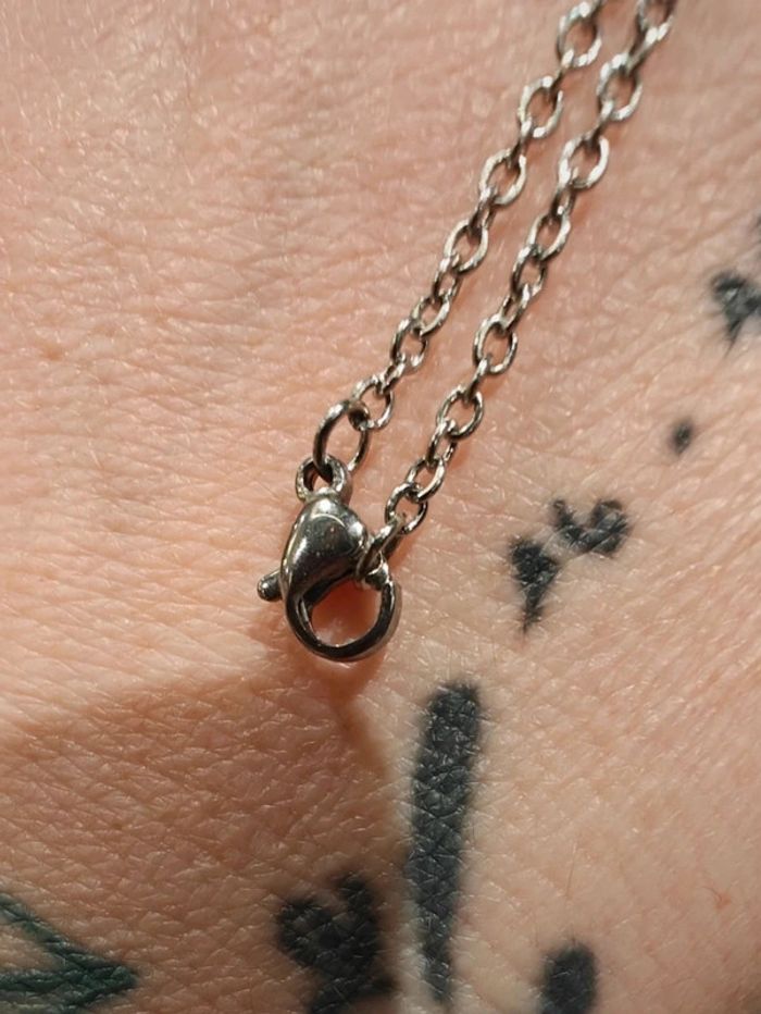 Collier et pendentif cœur asymétrique - photo numéro 9