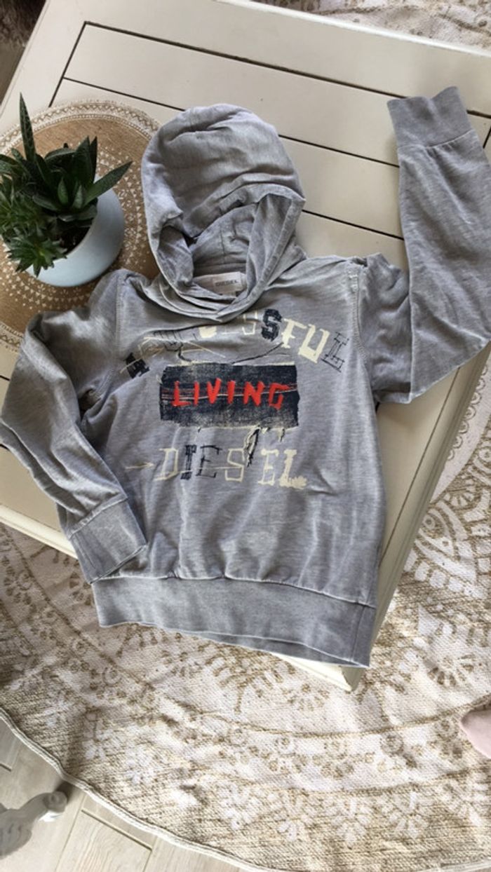 Sweat-shirt à capuche diesel