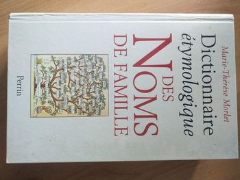 Dictionnaire étymologique des noms de famille