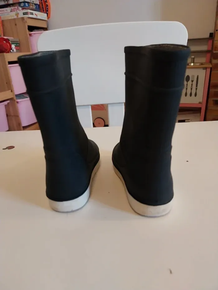Bottes de pluie bleu marine 20/21 - photo numéro 4