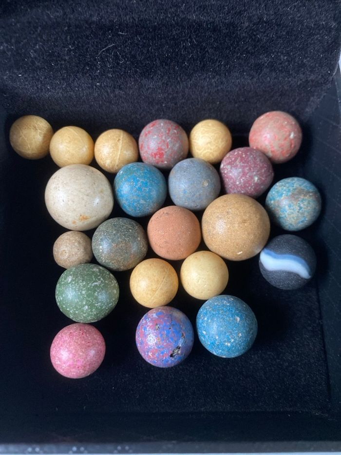 22 billes anciennes vintage - photo numéro 4