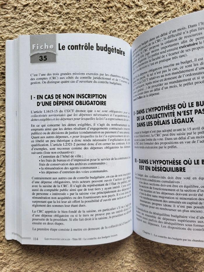 Livre pour préparation de concours administratifs "Finances publiques" Lexifac Droit - photo numéro 12