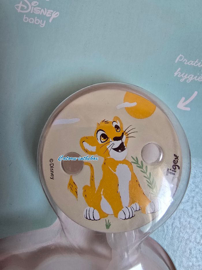Attache sucettes / tétines / Pacifier clip Disney Roi Lion Simba Lion King - photo numéro 2
