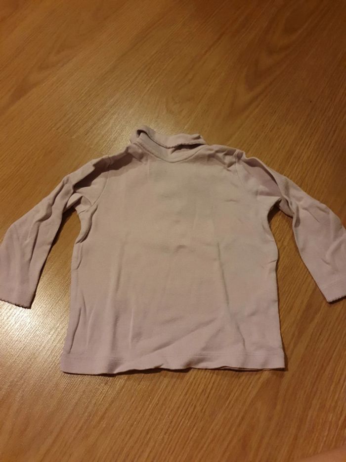 sous pull basique rose verbaudet 18 mois