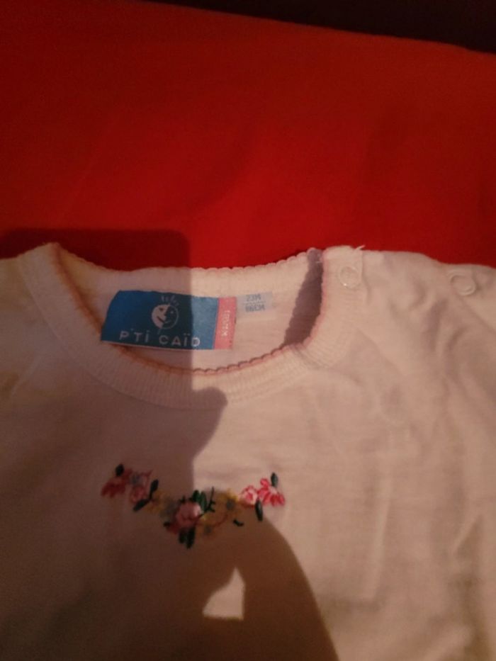 T-shirt bébé fille 23 mois - photo numéro 2