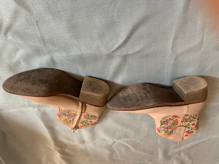 Bottines Promod brodée sur la tige beige P 36 - photo numéro 4