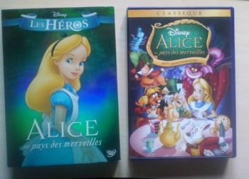 Dvd Disney Alice au pays des merveilles 