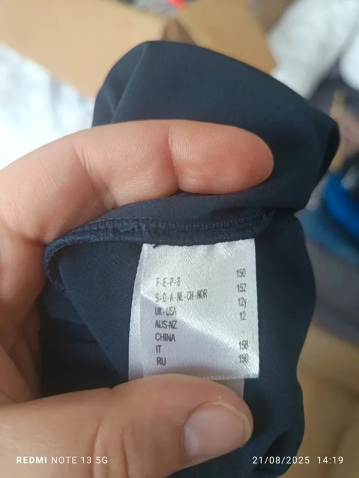 Magnifique short bleu La redoute taille 12 ans - photo numéro 4