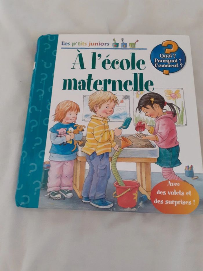 À l'école maternelle Les p'tits juniors
