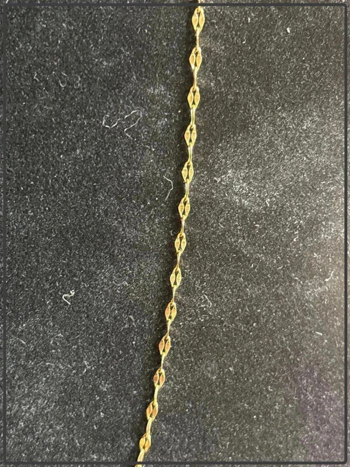 Chaine maille grain de café - photo numéro 2