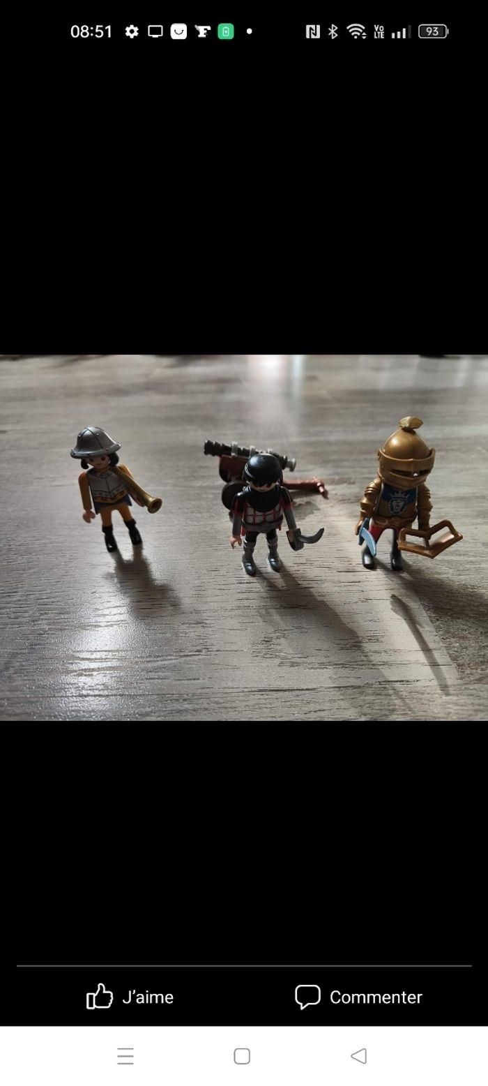 Lot chevaliers playmobil