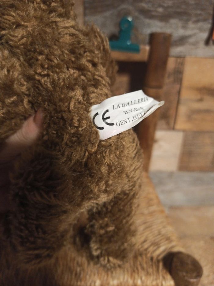 Peluche petit ours la Galleria tbe - photo numéro 3