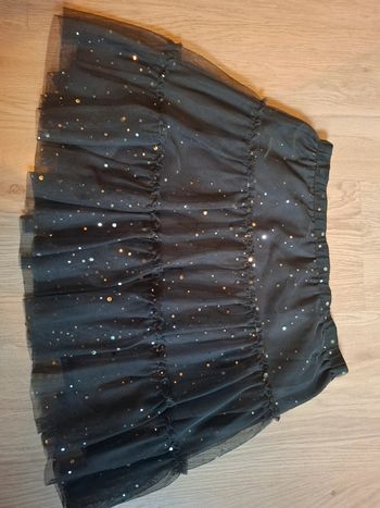 Jupe noir pailette