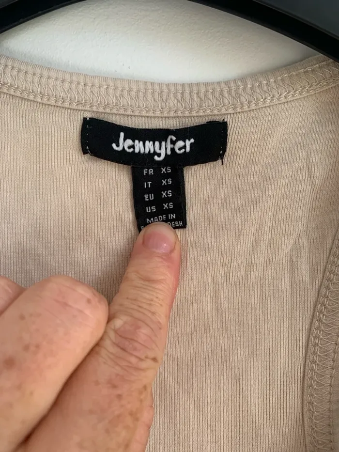 Débardeur Jennyfer beige - photo numéro 2