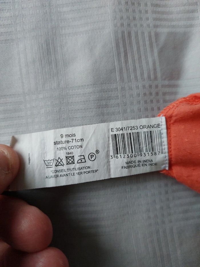 Blouse Bout'chou taille 6 mois / 71 cm - photo numéro 4