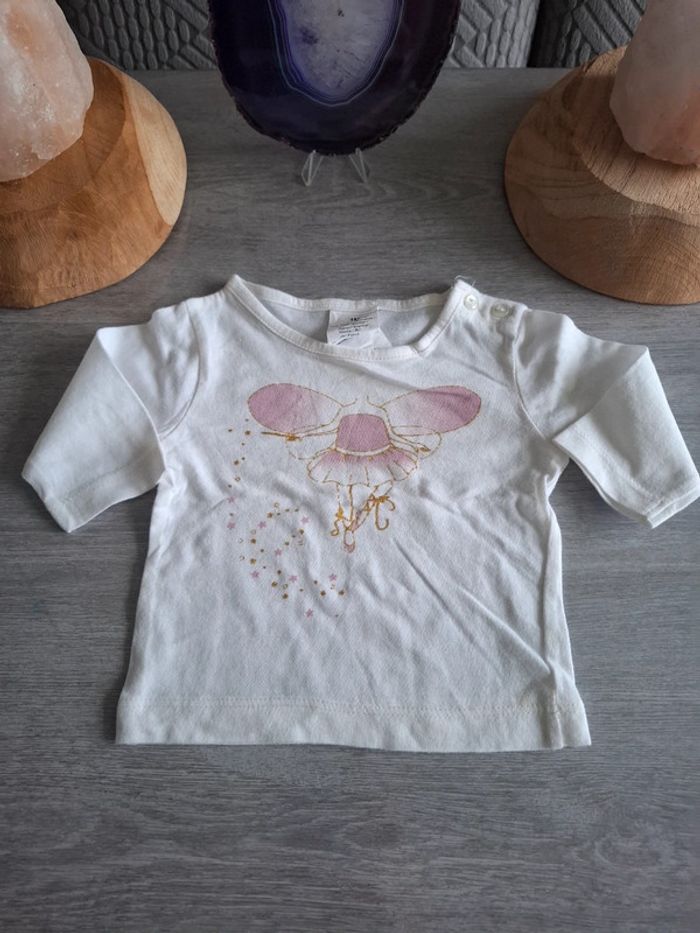 Ensemble bébé 1 mois pantalon et t-shirt - photo numéro 3