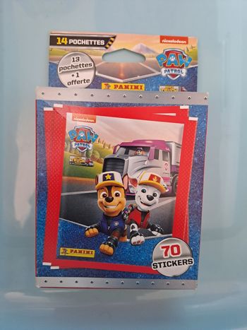 70 Stickers Pat patrouille Big trucks panini