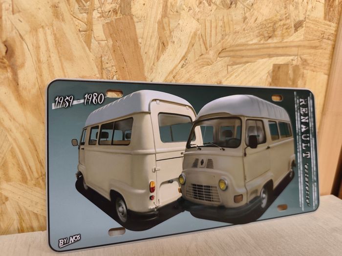 Plaque décorative Renault Estafette - photo numéro 2