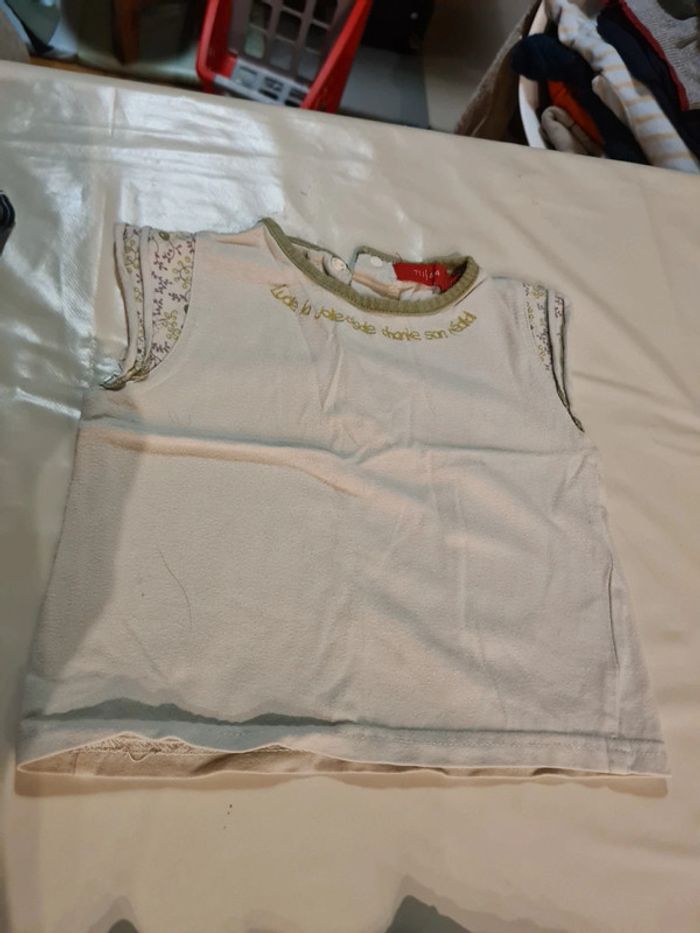 Lot 6 t shirts manches courtes 12M DPAM Orchestra Kiabi - photo numéro 6