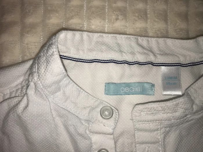 chemise blanche obaïdi - photo numéro 2