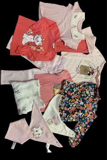 Lot de 9 vêtements bébé 