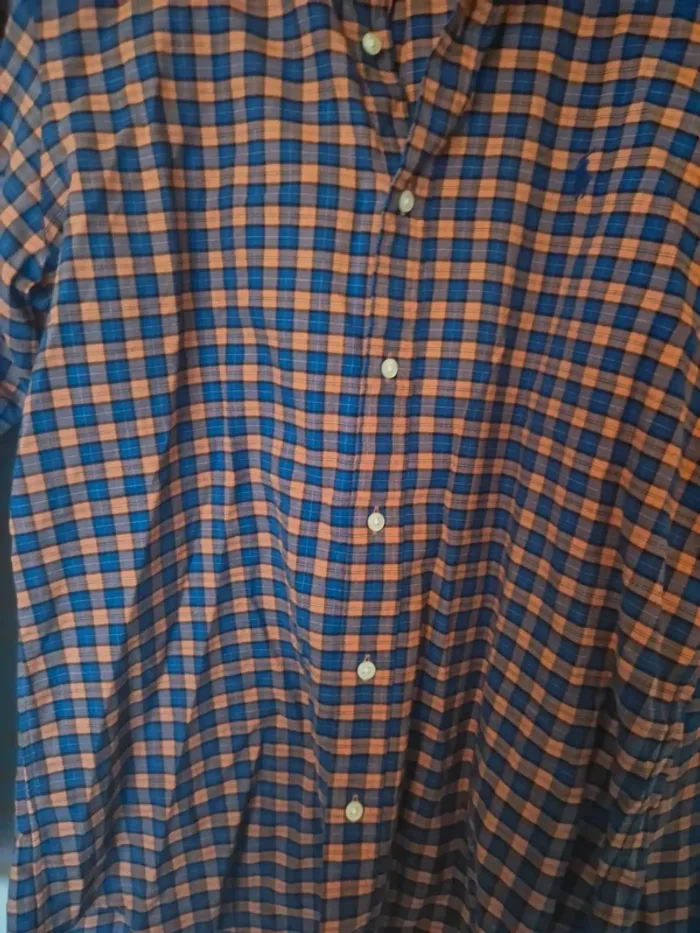 Chemise carreaux homme ralph lauren taille m - photo numéro 4