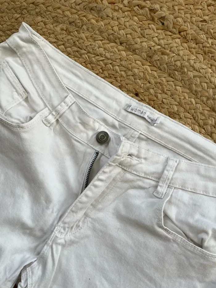 Slim blanc Gemo - photo numéro 3
