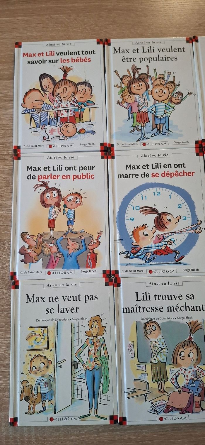 Lot 10 livres Max et Lili – Éditions Calligram – Très bon état 📚 - photo numéro 2