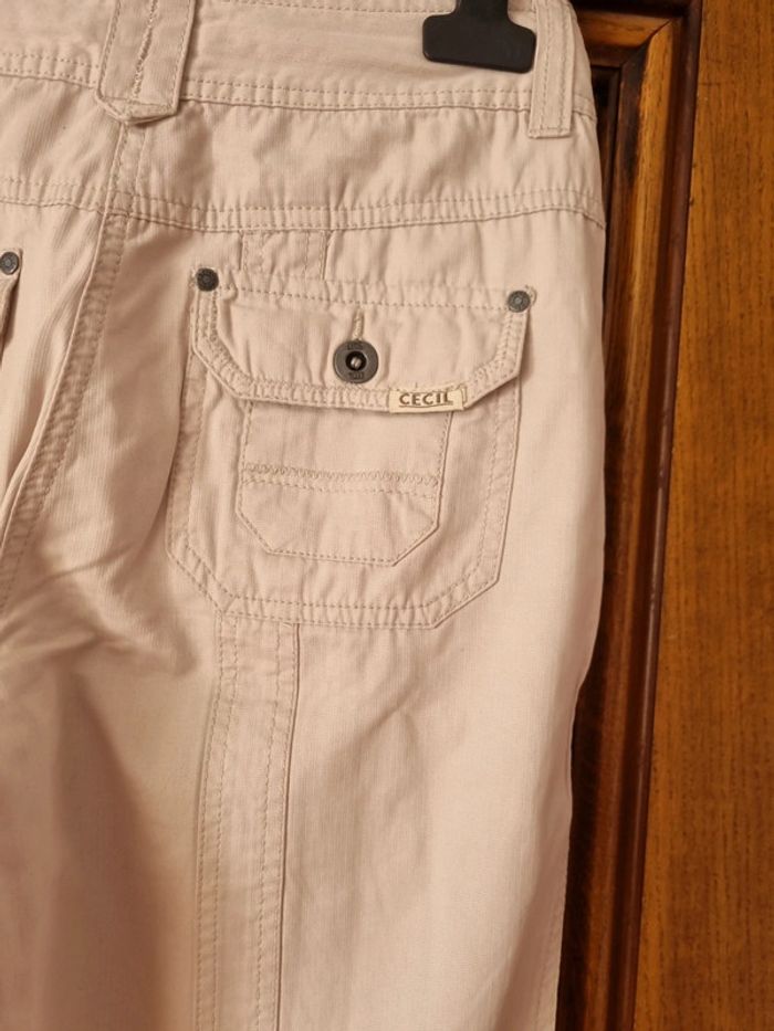 Pantalon crème Cecil - photo numéro 6