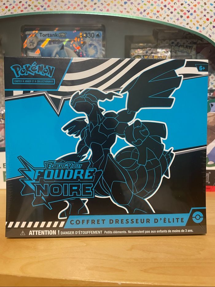 Pokémon ETB EV 10.5 Foudre Noire FR Scellé