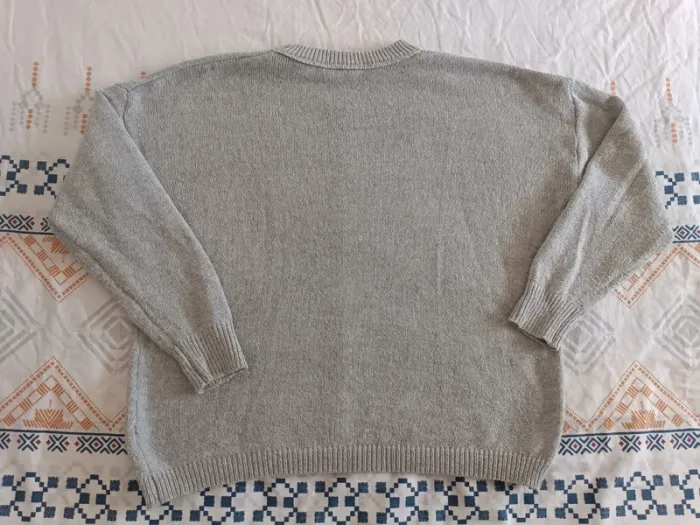 Pull gris taille XS - photo numéro 2