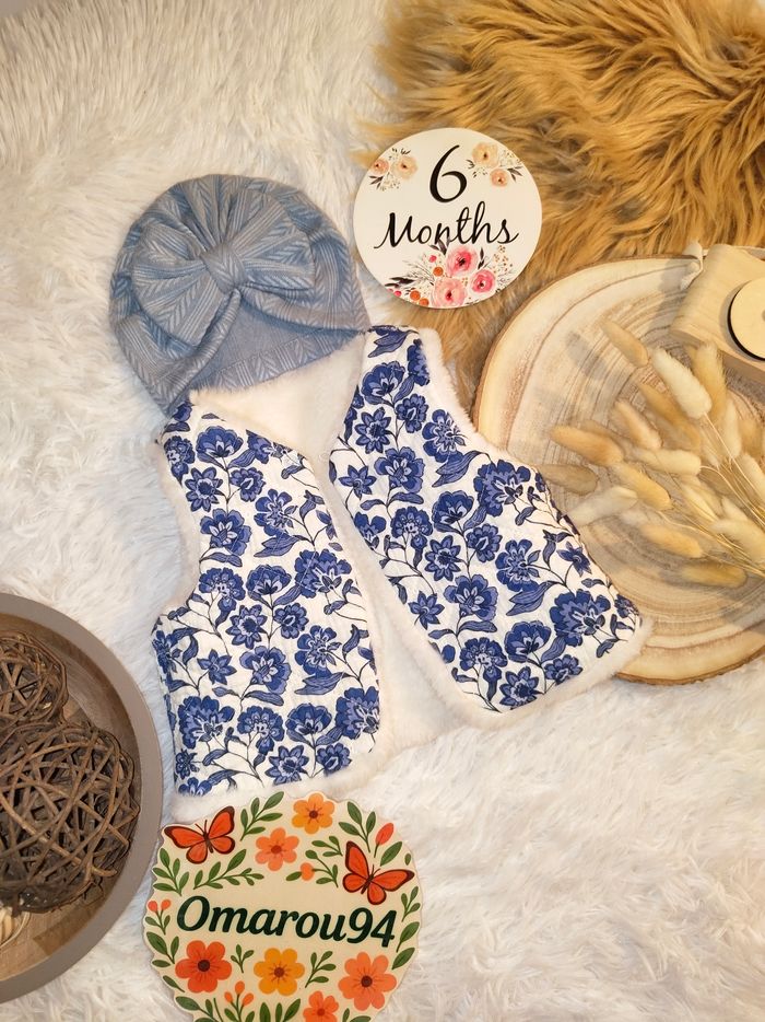 Ensemble complet automne/hiver sergent major fille 6 mois - photo numéro 7