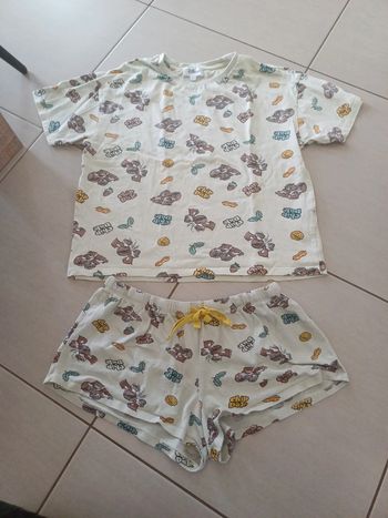 Pyjama short tic & tac disney 3xs 2xs