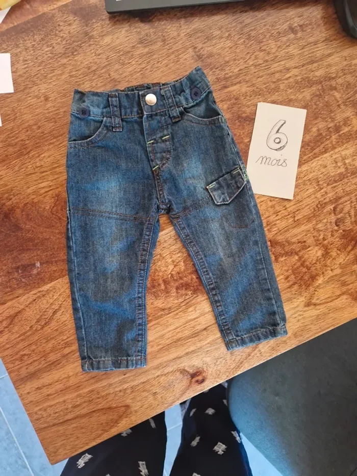 Jean cargo 6 mois