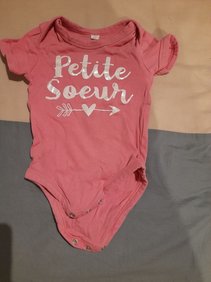 Body manches courtes petite soeur