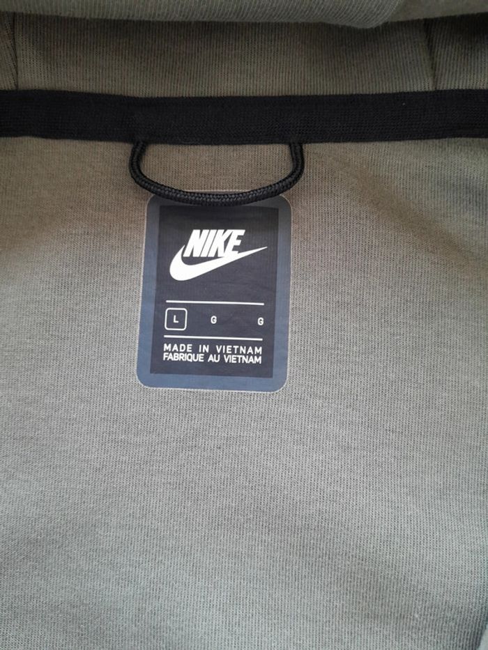 Veste sweat zip capuche Nike Tech Fleece taille L - photo numéro 3